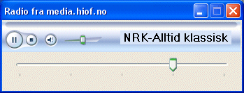 Introduksjon av Windows Mediaplayer som kontrol