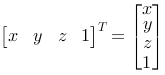 AlgTransposeVector