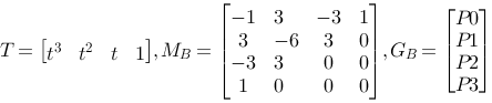 BezierMatrix